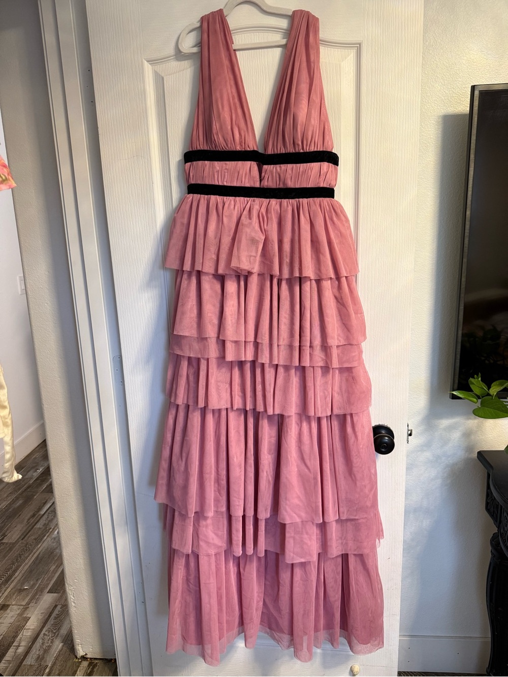 Dear Moon Tulle Ruffle Dress size medium